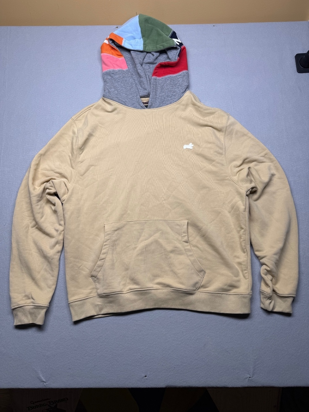 AKOO Have Teeth Will Bite Hoodie Men’s 2XL Fox Colorblock